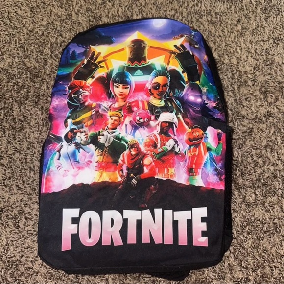 Accessories | Fortnite Colorful Backpack Nwot | Poshmark